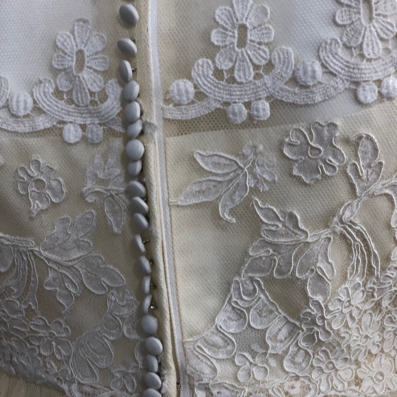 Pending Sale / Vintage 60s Priscilla of Boston Wedding Dress - Picture 14 of 16